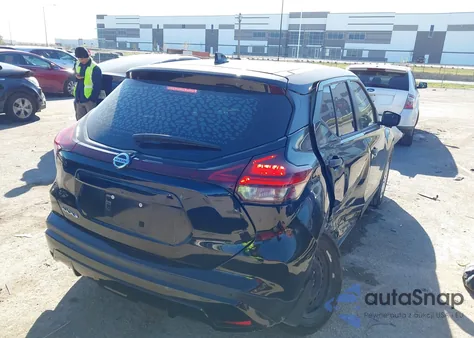 2021 Nissan Kicks S Xtronic Cvt z USA, uszkodzony, nr VIN 3N1CP5BV3ML516640